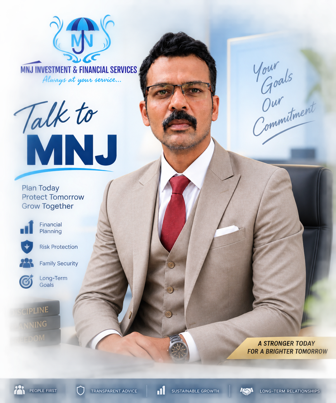 Madhan Raj, Founder of MNJ Investment & Financial Services